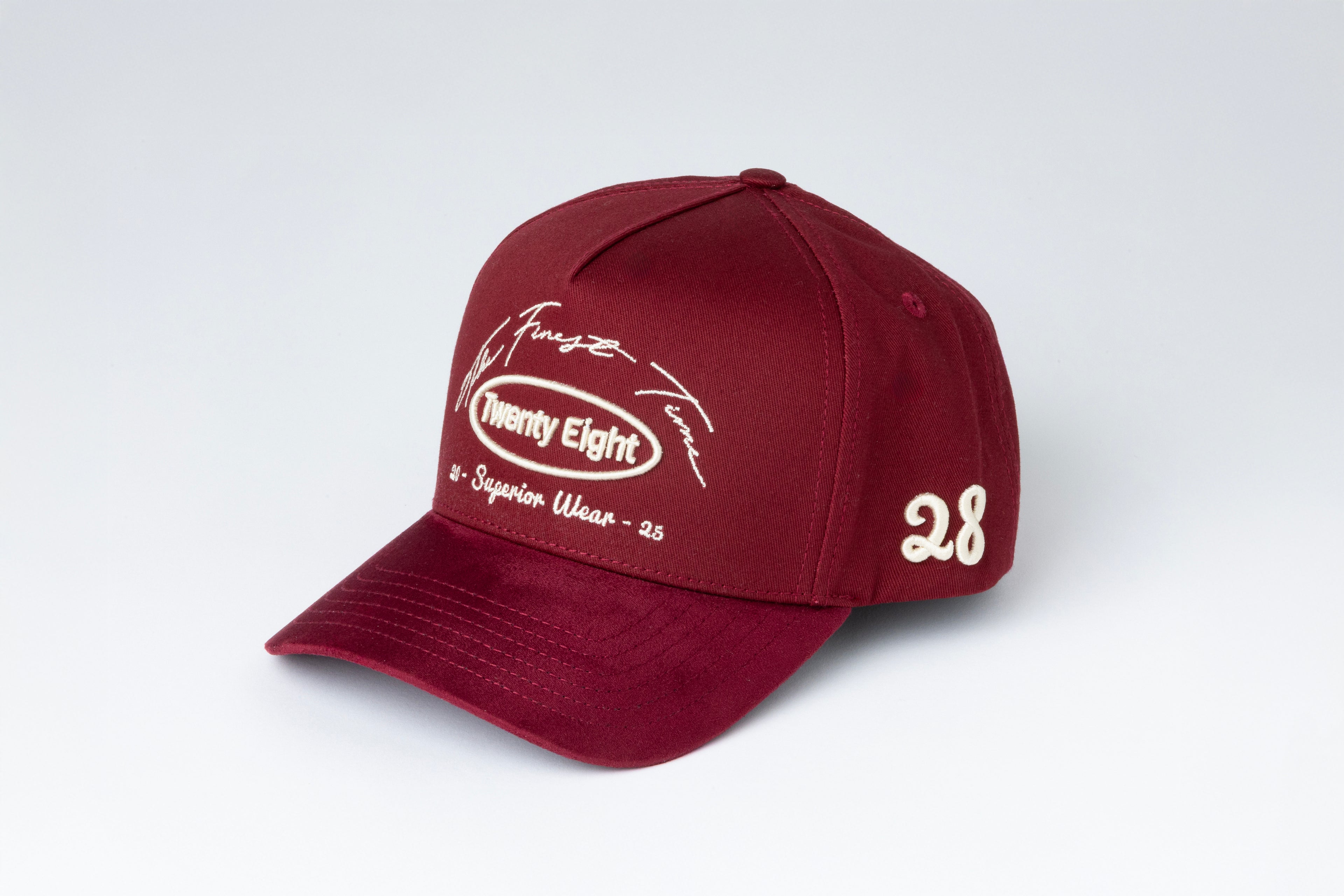 Luxus Burgundy Suede