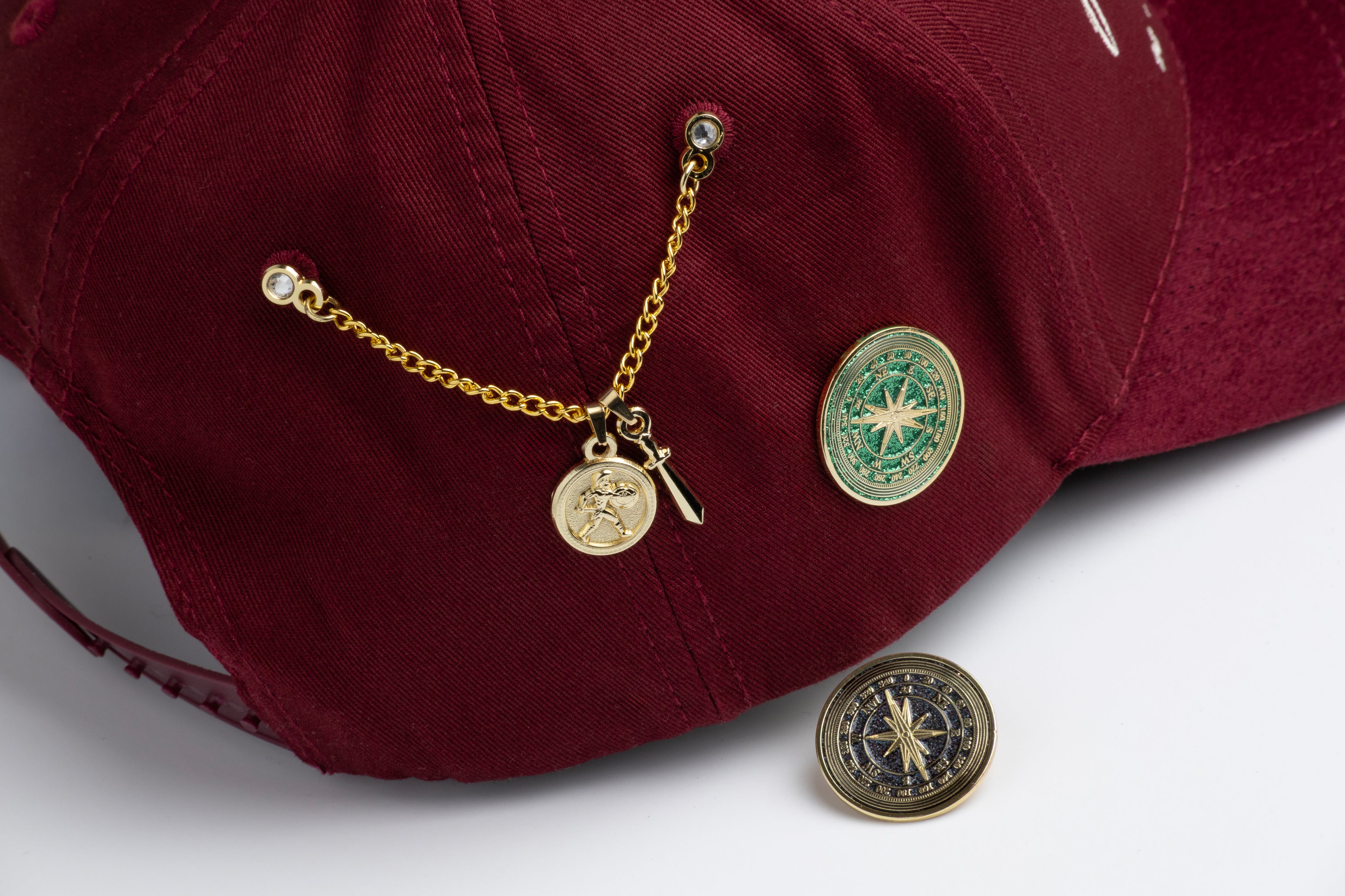 Achilles & sword pendant