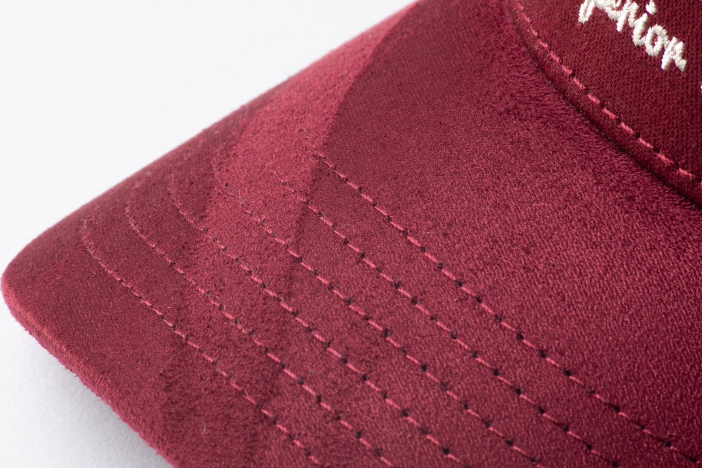 Luxus Burgundy Suede